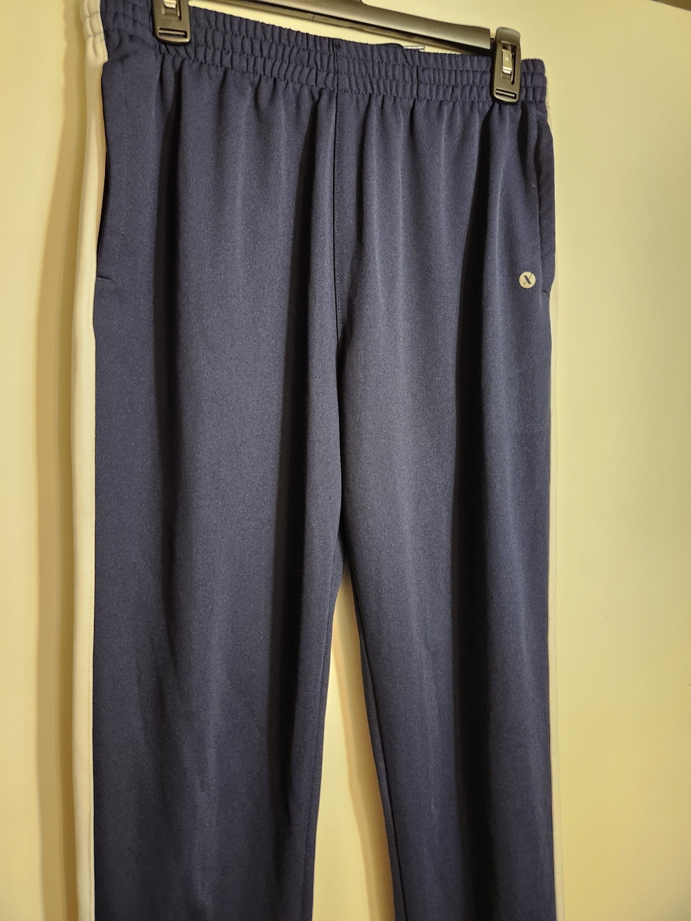 Xersion Women's Navy Track Pants with Side Stripe - Size 18/20 Regular